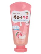 Welcos Пенка для лица с экстрактом персика Kwailnara Milk Peach Cleansing Foam, 120ml ubV4FR3lgms3gJvSOMP5x1