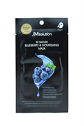 JMSOLUTION Маска для лица тканевая ЧЕРНИКА Be Nature Blueberry&Nourishing Mask, 24 мл 0ihCg2avhrVPwtlDL2fmq0