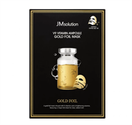 JMSolution Витаминизированная ампульная тканевая маска V9 VITAMIN AMPOULE GOLD FOIL MASK 35мл buAfjmaJjQzy45ugyD1Vy1