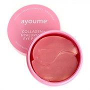 Ayoume Патчи для глаз разглаживающие Collagen + Hyaluronik eye patch, 60 шт.