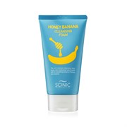 Scinic Питательная пенка для умывания с медом и бананом Honey Banana Cleansing Foam